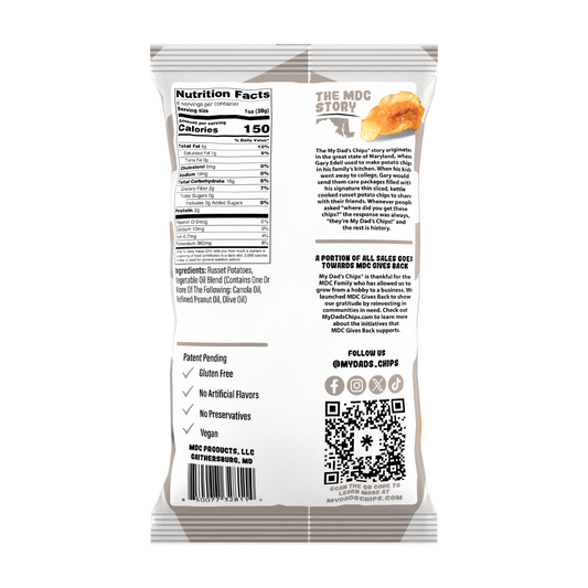 My Grand Dad's Chips Unsalted