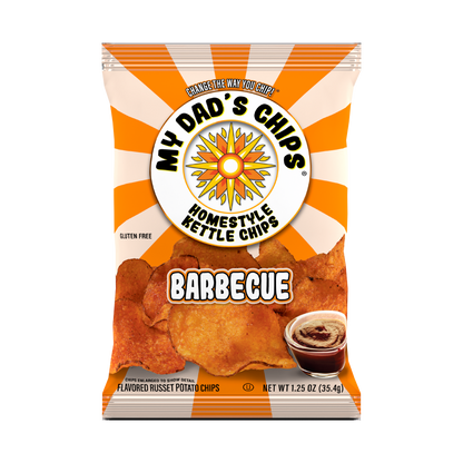 My Dad's Chips | Thin Sliced Kettle Potato Chips | Barbecue