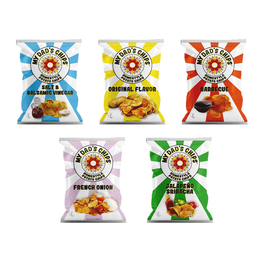 My Dad's Chips Variety Pack - 5 Flavors