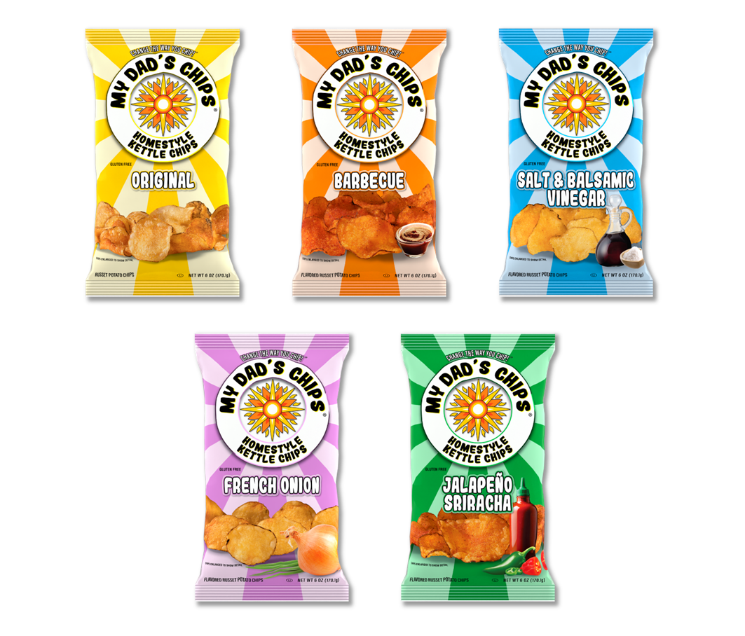 My Dad's Chips Variety Pack